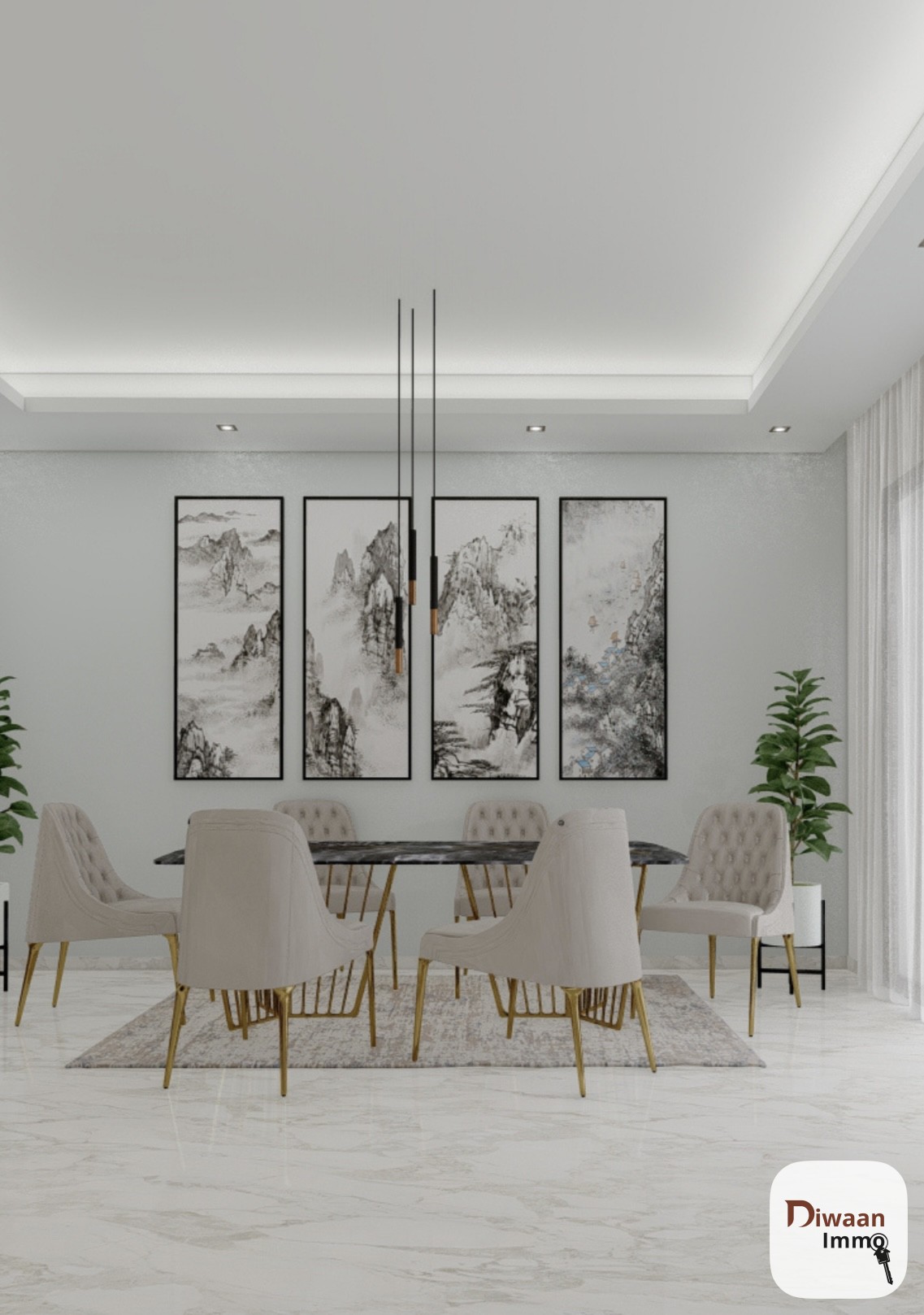 Appartement F4 à vendre à Yoff Virage