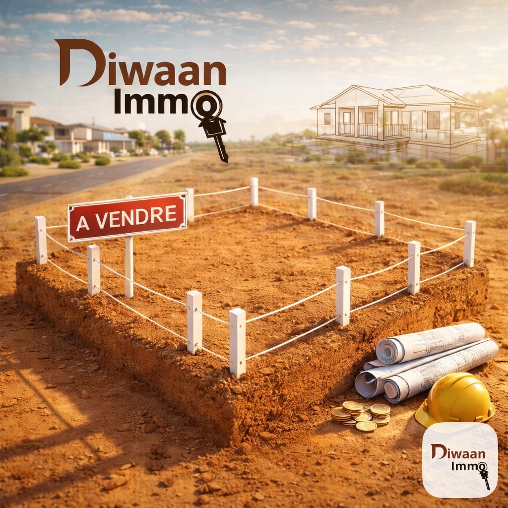 Terrain à vendre à Diass